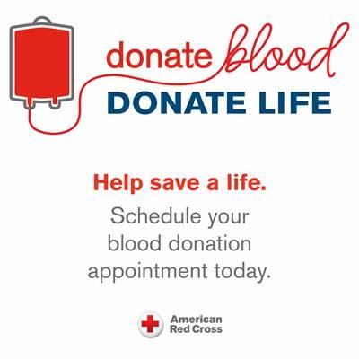 blood drive image with text