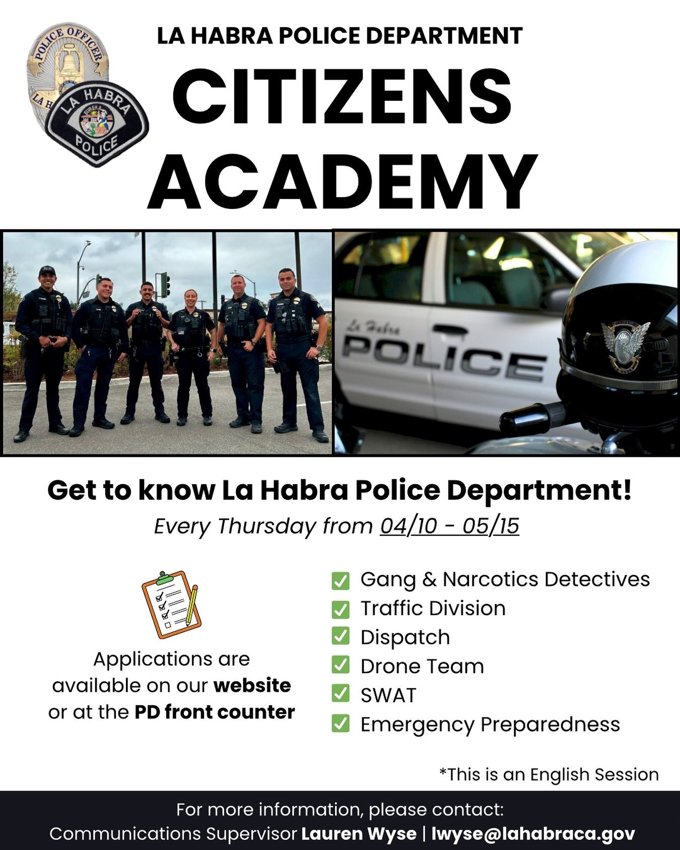 CITIZENS ACADEMY ENGLISH