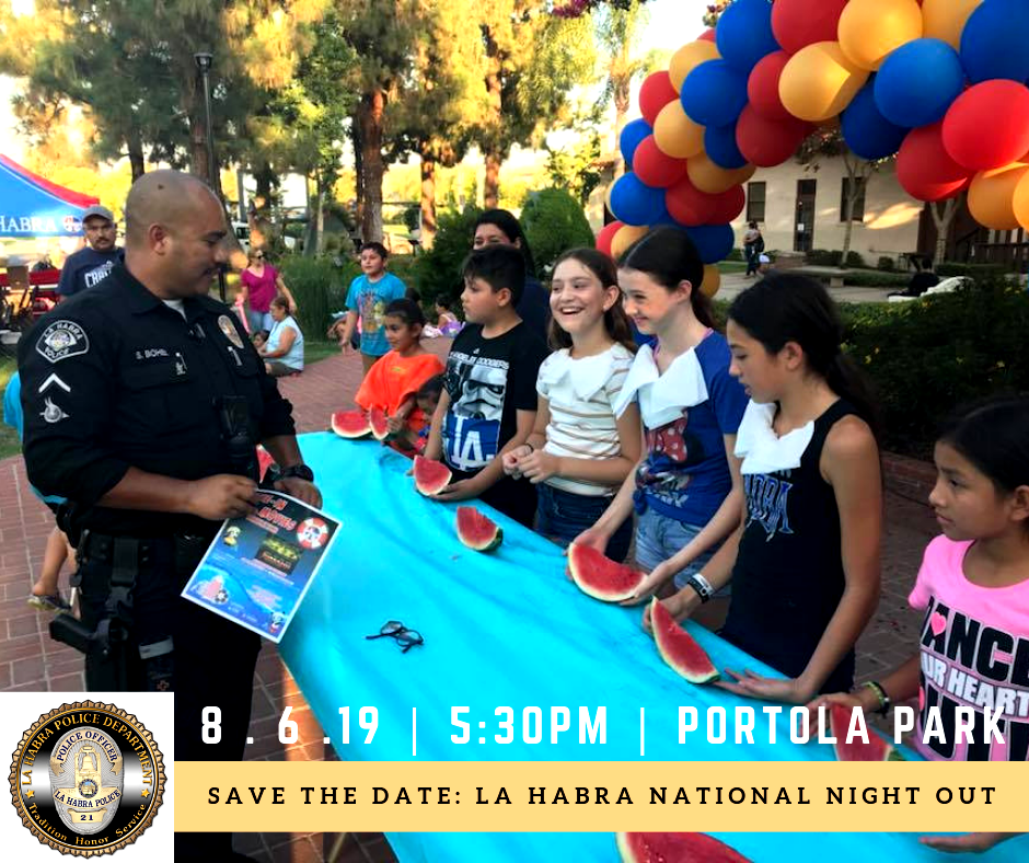 2019 Natl Night Out Save the Date